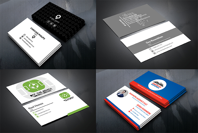 I will design simple and minimalist business card 