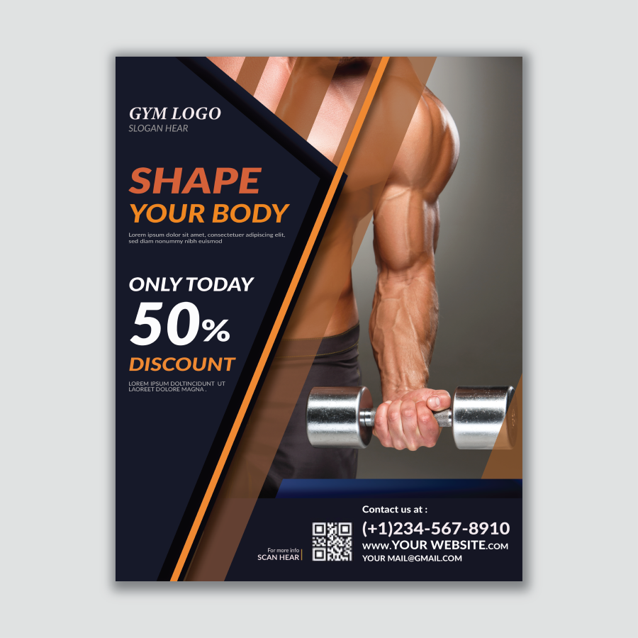 I will Design Flyer with in 12 hour
