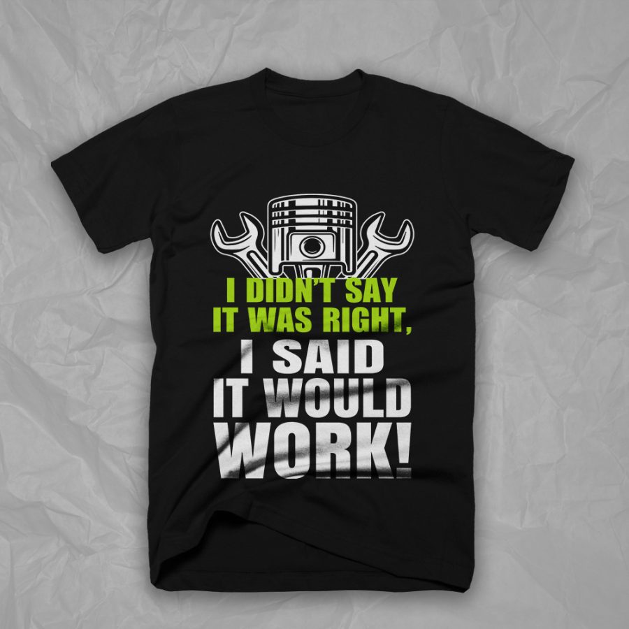 I will create custom and amazing t-shirt design
