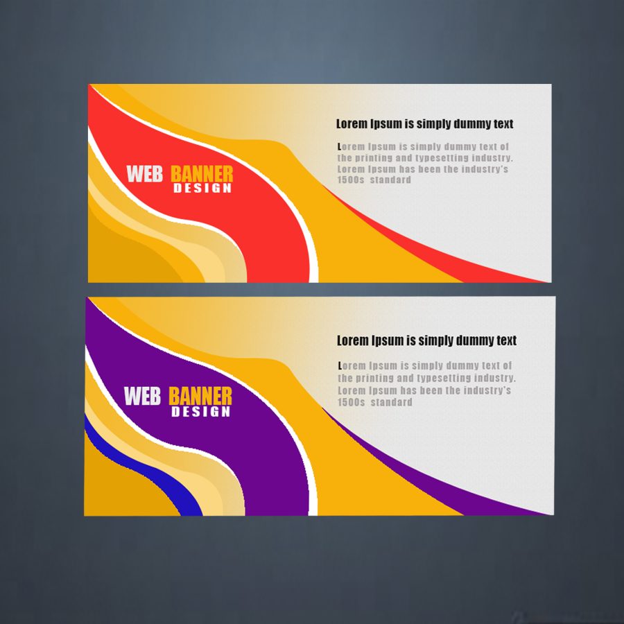  I will design awesome web banner,slider,poster,facebook cover, youtube banner, social media cover 