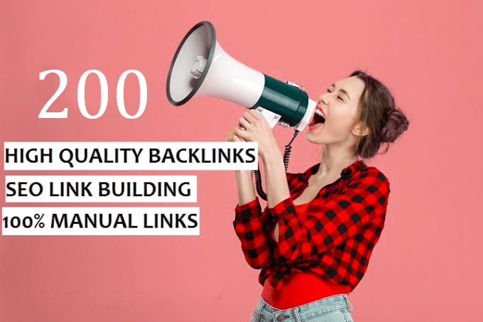 Create high quality SEO backlinks white hat manual link building