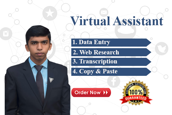 I well be your Personal Virtual Assistant Extraordinaire 