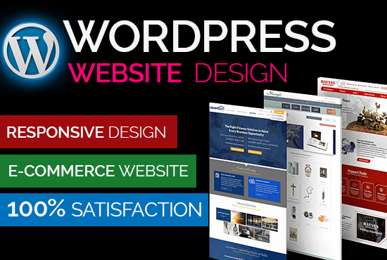 I will design or redesign website 
