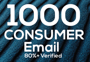 I will provide 1K verified Restaurant & Consumer email 