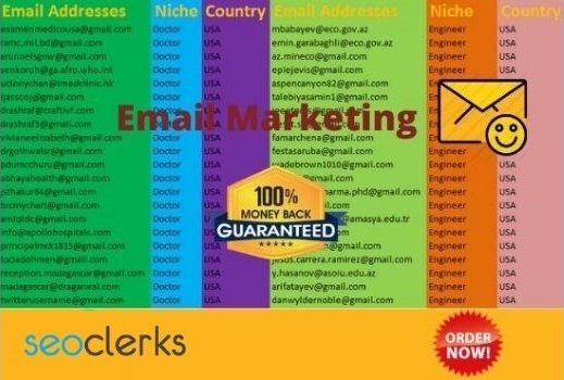 i will collect 5000 email address