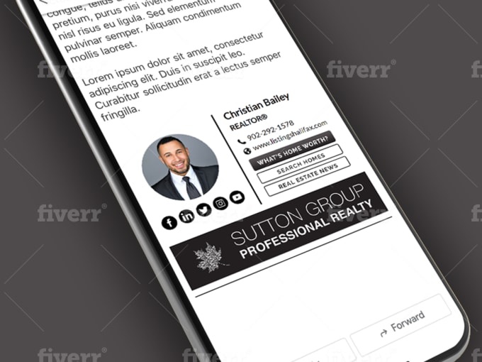 I will create clickable HTML email signature 2020