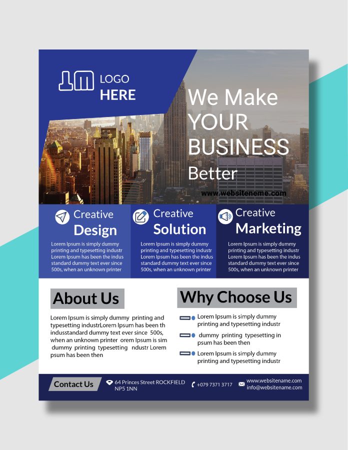 I will Provide Creative Flyer Design in 24 hours 