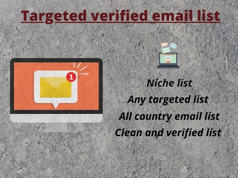 I will provide you 1000 active consumer email list