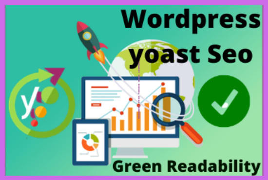 I will do yoast on page SEO and article readability green