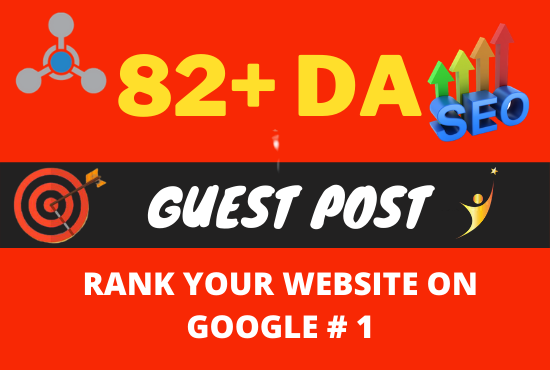 I will do high authority guest post, high da guest post, tech guest post