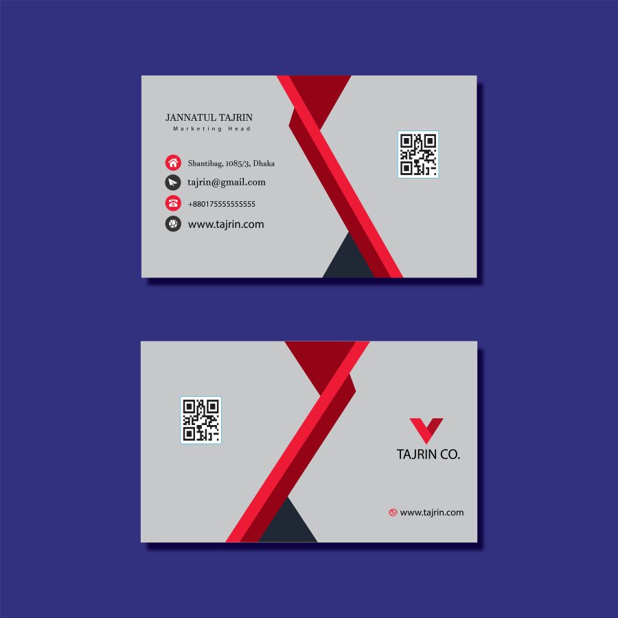 Business card design for you. Professonal business card design.