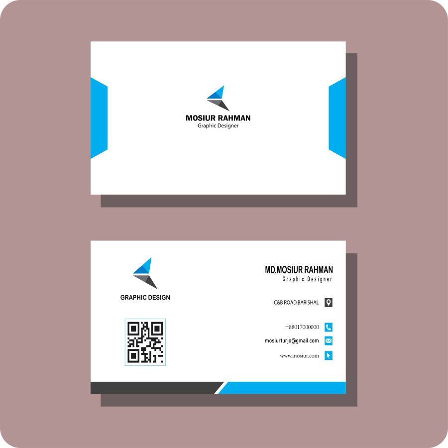 Business card design for you. Professonal business card design.