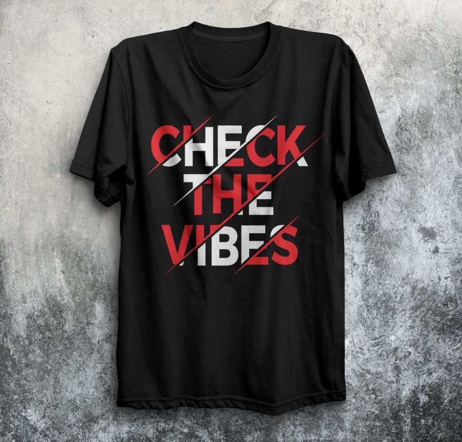I will make custom and minimalist typography t shirt design