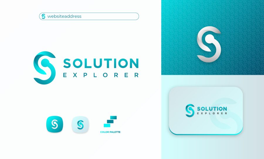 Modern Monogram logo and Initial Letter logo Design