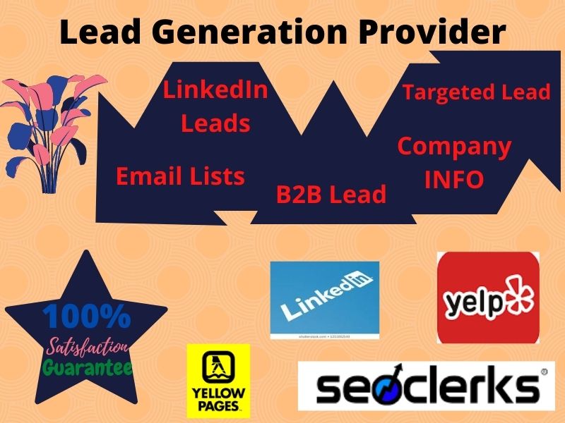 I will find targeted LinkedIn leads and email lists for your business 