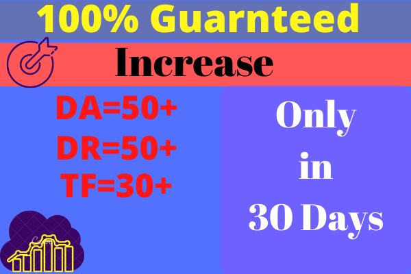 I will increase domain authority moz DA,PA,TF by white hat SEO