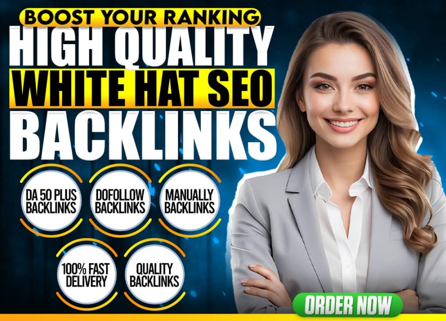 Boost Your Rankings with 50 White Hat SEO Backlinks from Premium Websites