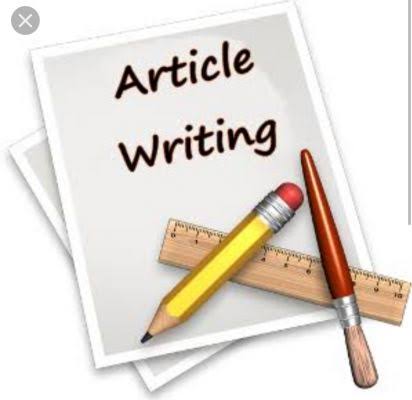 I will write article of any topic 