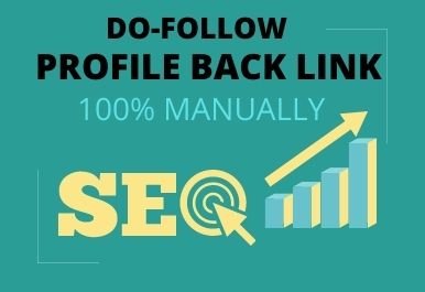 I will create 50+ high authority do-follow profile backlinks.