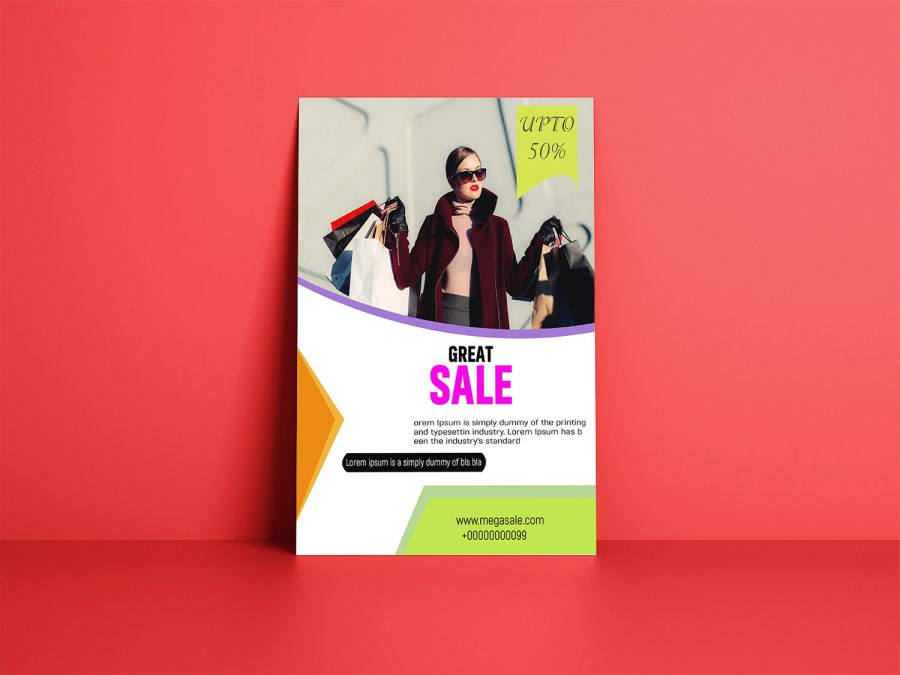 I can make cretive flyers within 3 hours