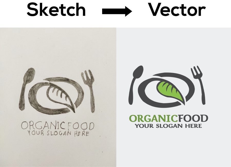  I will turn your sketch, logo or any idea into vector