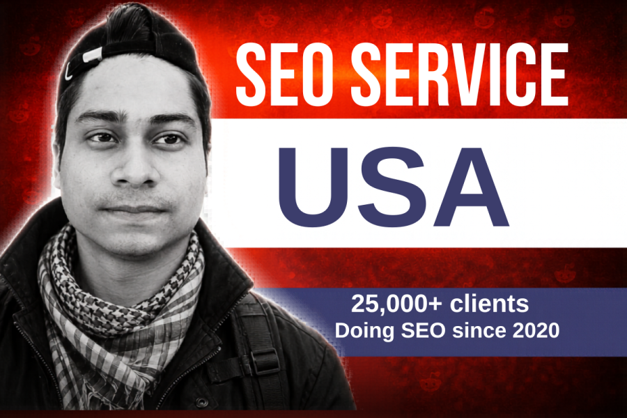 I will do SEO service to rank on google in the USA