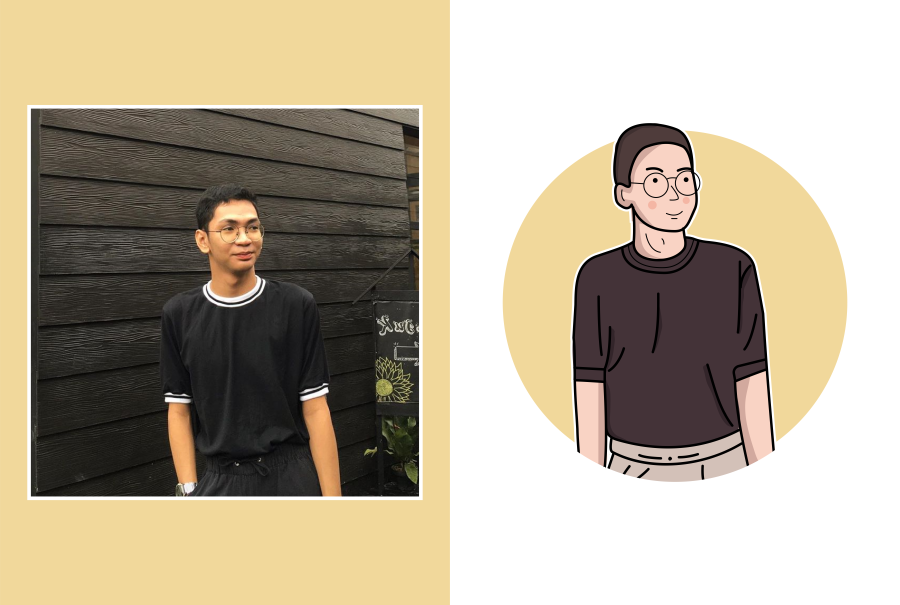 I will create minimalistic cartoon avatar of you