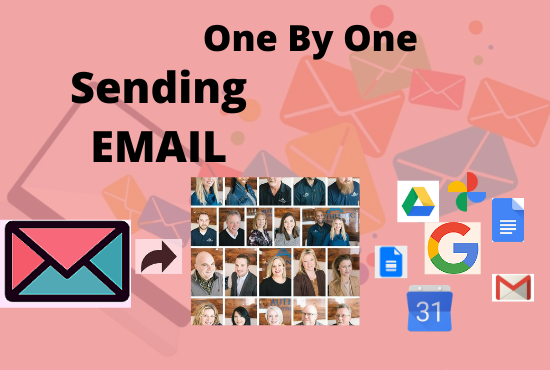 I will send Manually Email (one by one)