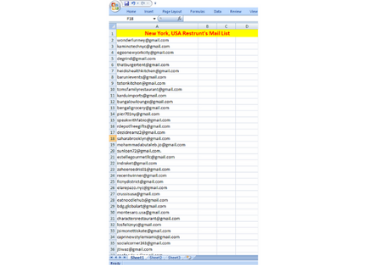 I will Collect targeted email list country base for business
