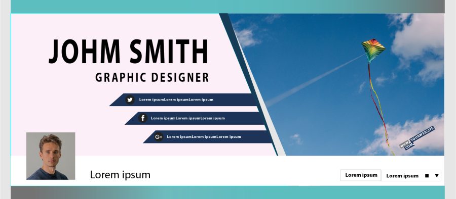 fixed design a Facebook cover page 