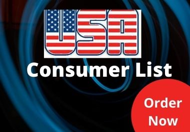 I will provide you USA based 5k consumer list
