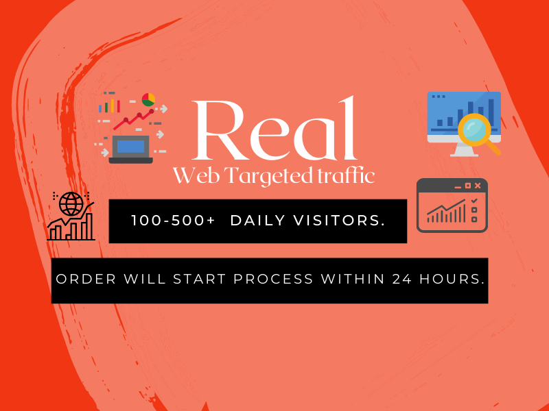 I will drive real targeted traffic, quality visitors, 24h activation with Hitleap proof