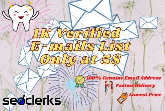 Get 1000 Verified Dentists Email List at Reasonable Price 