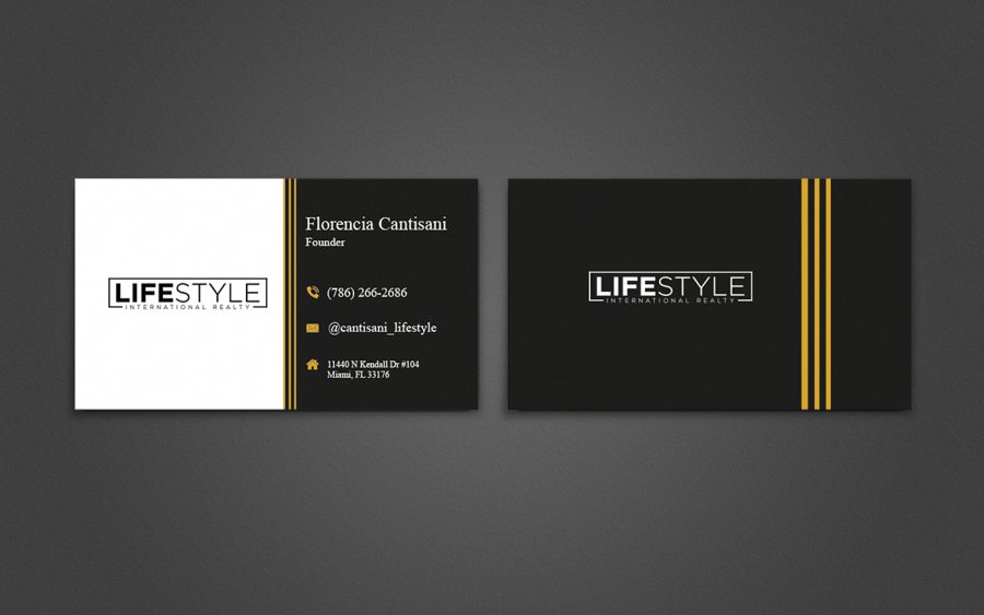 I will design a minimalist name card or business card with full time service
