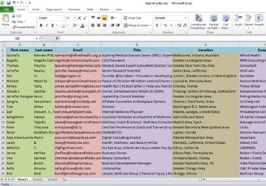 I will generate targeted b2b lead generation