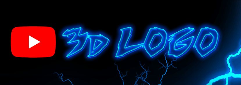 I will Create your name, logo, or your text into 3D design