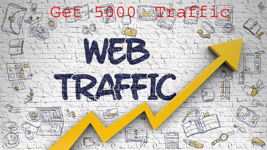 5000 HQ human worldwide website traffic 