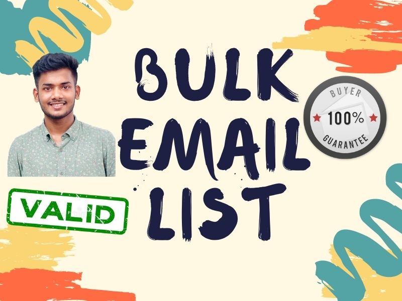 I'll provide 1000 targeted niche based email list 