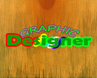 I will be your Graphics Designer .