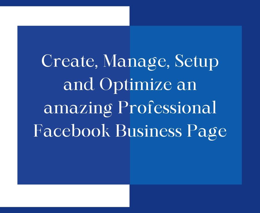 I will create and design facebook business page