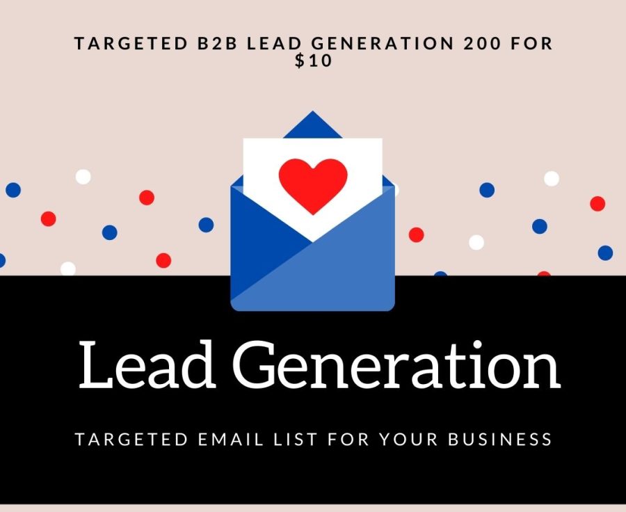 I will provide lead generation and targeted email list for your business