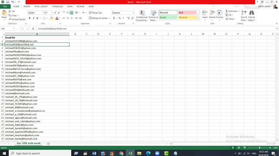 I will provide you 100k USA based Bulk Email list clean and verified