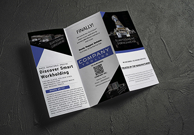 I will design attractive trifold brochure, flyer, leaflet etc