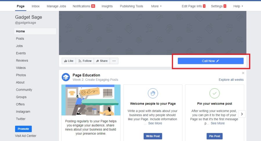 i will design your facebook business page