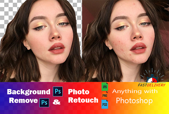 I will remove background from Image professionally and retouch your images. 5 Images