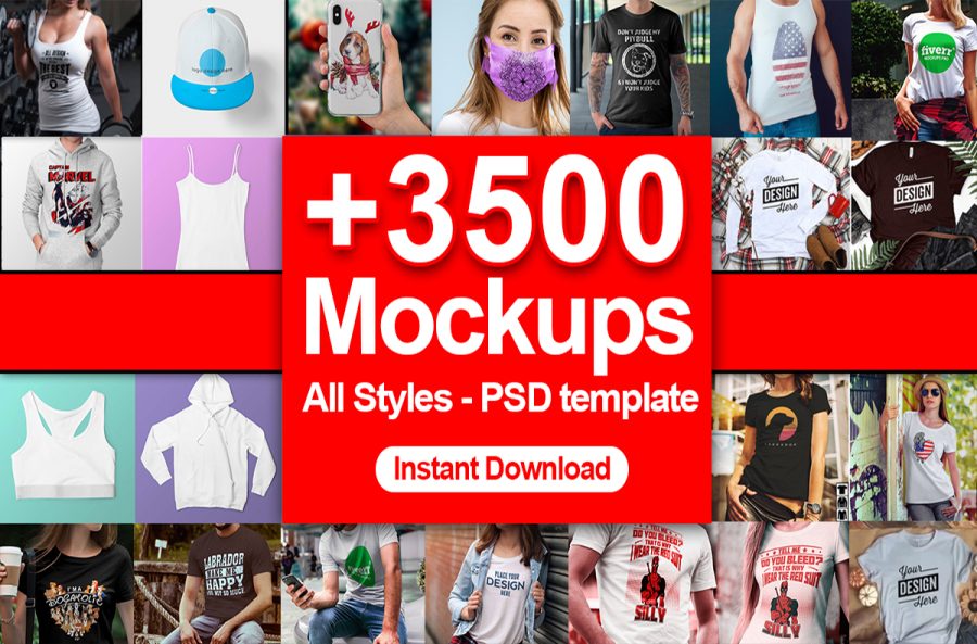25k Tshirt Design Collection master Vector Template