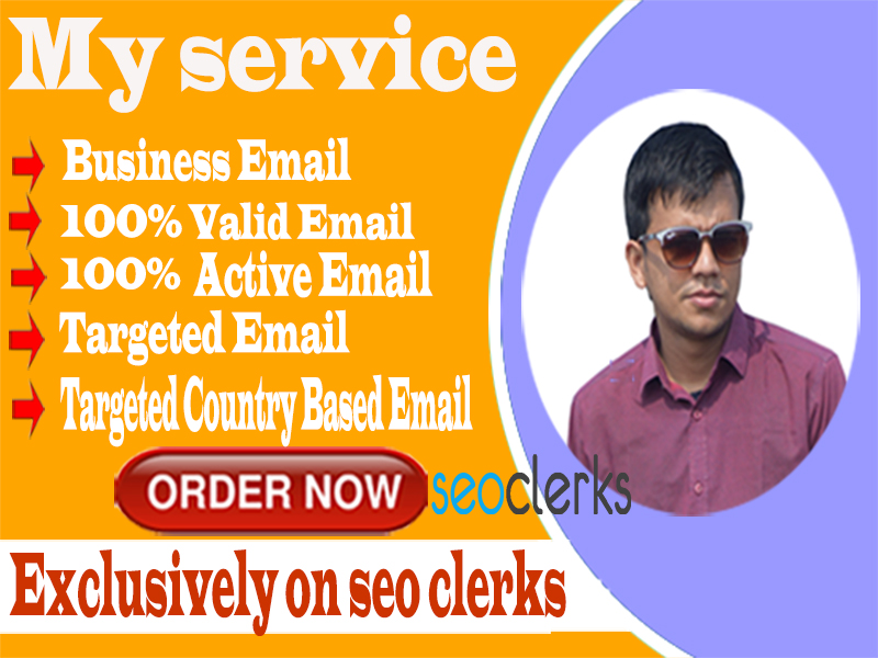  I Will Provide 2k Valid & Active Email Within 24 hrs 