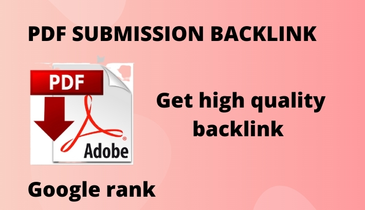 I will do PDF submission and top article sharing 