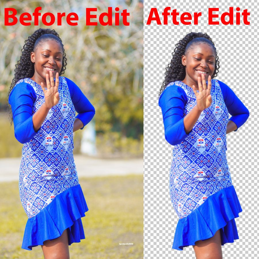 I will urgent professionally background remove .