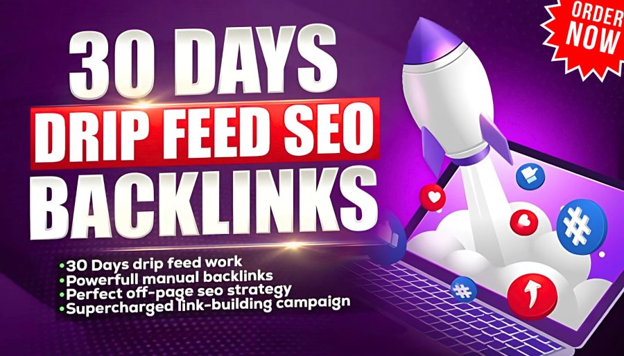  Latest 30 Days Drip Feed SEO Backlinks for Google Ranking